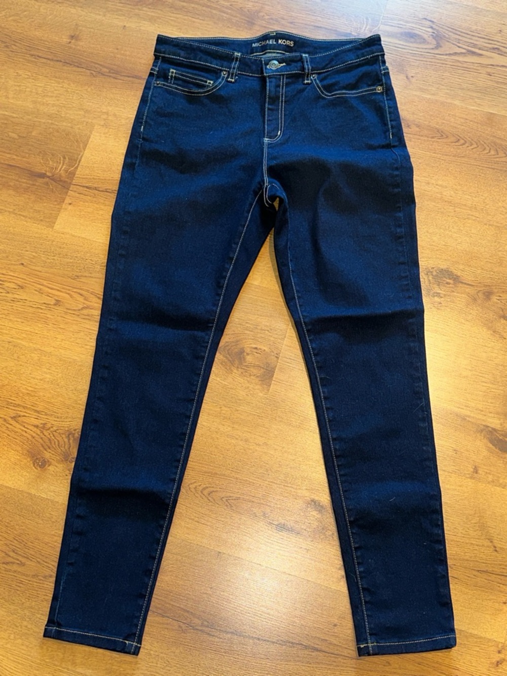 MICHAEL KORS Dark Navy Skinny Jeans - Picture 2 of 8
